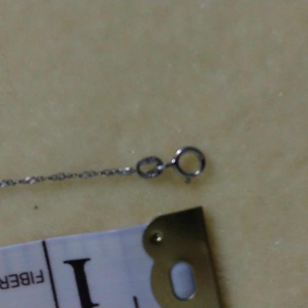 14KT WHITE Gold Star and Moon Ankle Bracelet EUC - Picture 3 of 7